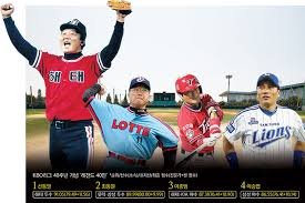 KBO리그: 한국 야구의 스타들과 열정이 넘치는 리그